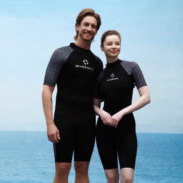 Shorty Plongée MARES Femme néoprène 2,5mm - REEF noir/gris MARES