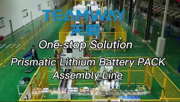 Full Automatic Prismatic Lithium Ion Battery Pack Assembly Line for ...