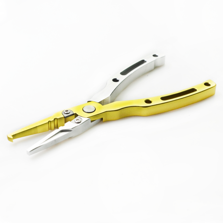 3 PCS 8/" FISHERMAN PLIERS FISHING PLIERS WITH CUTTER PVC GRIP-STAINLESS STEEL