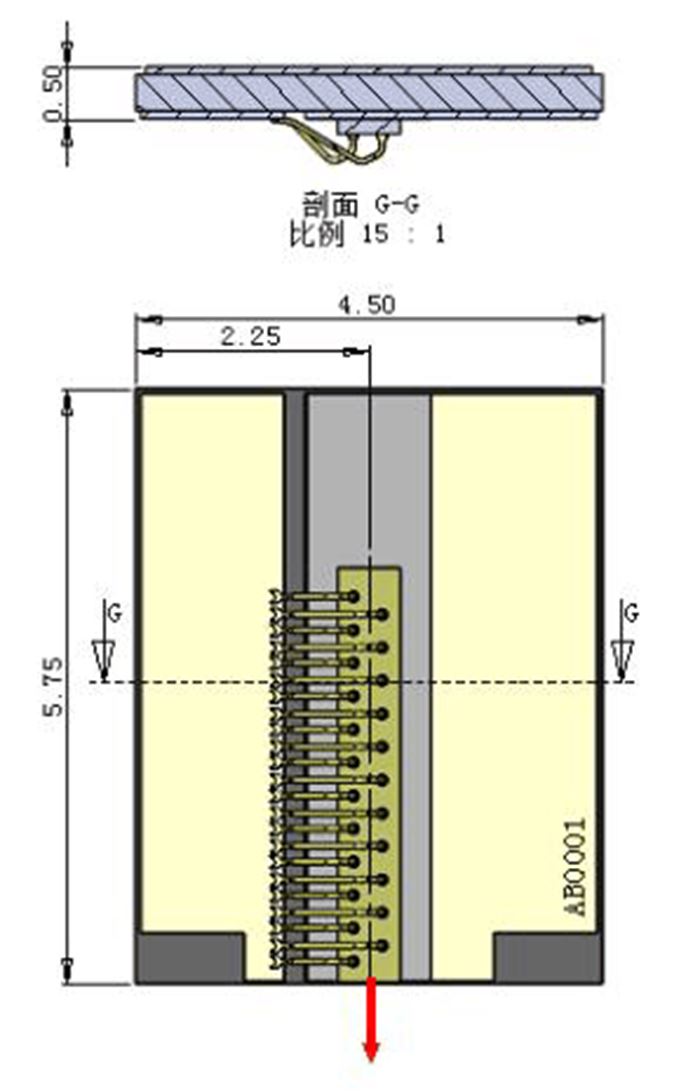 Surface Mount Standard Package Laser Diode Chip 1.0W/A