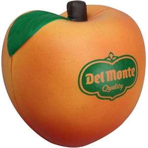 peach emoji stress ball