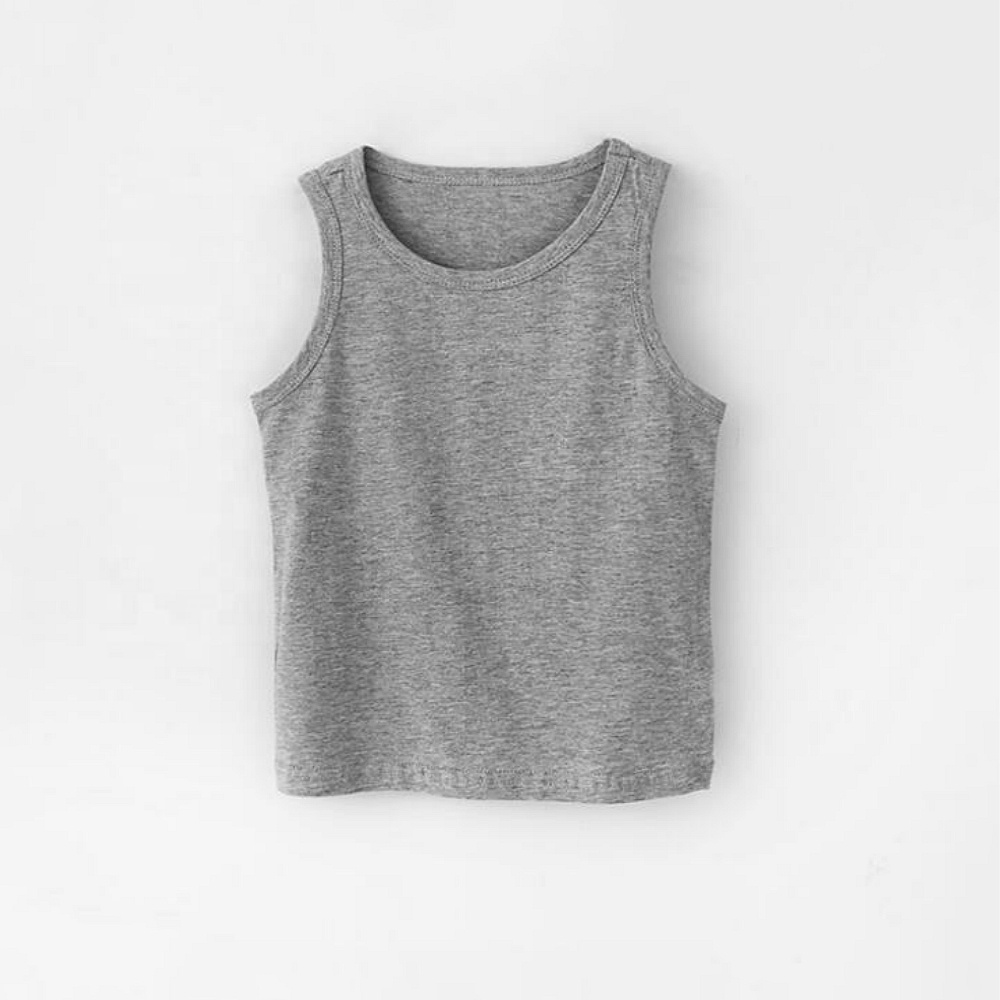 Детские жилеты для мальчиков и девочек из 100% хлопка с фабрики