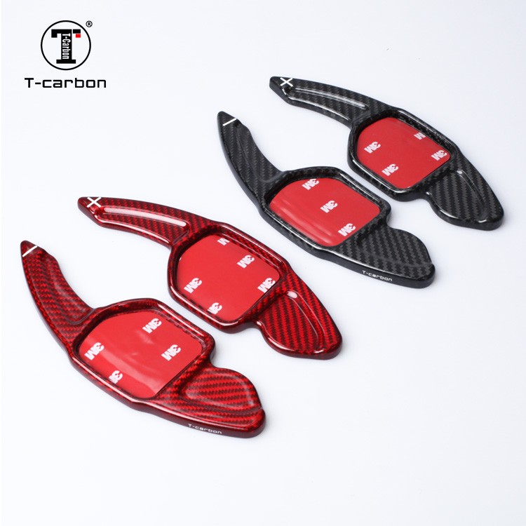 T-carbon автомобильная внутренняя отделка из углеродного волокна A3 A4 переключатель рулевого колеса
