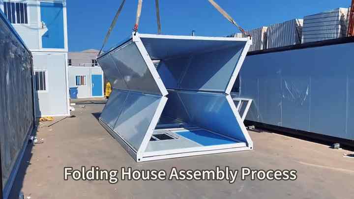 20ft Customizable Folding Container Houses - Prefab Tiny Homes