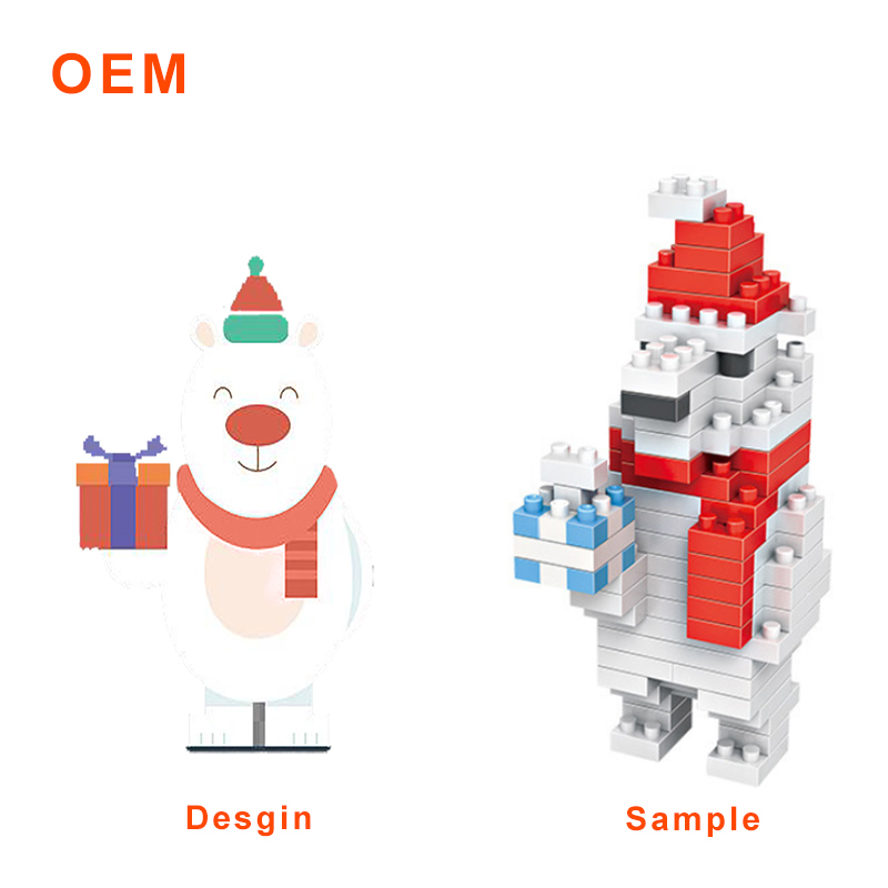 LOZ Лидер продаж просветить детей играть строительство кирпичные игрушки