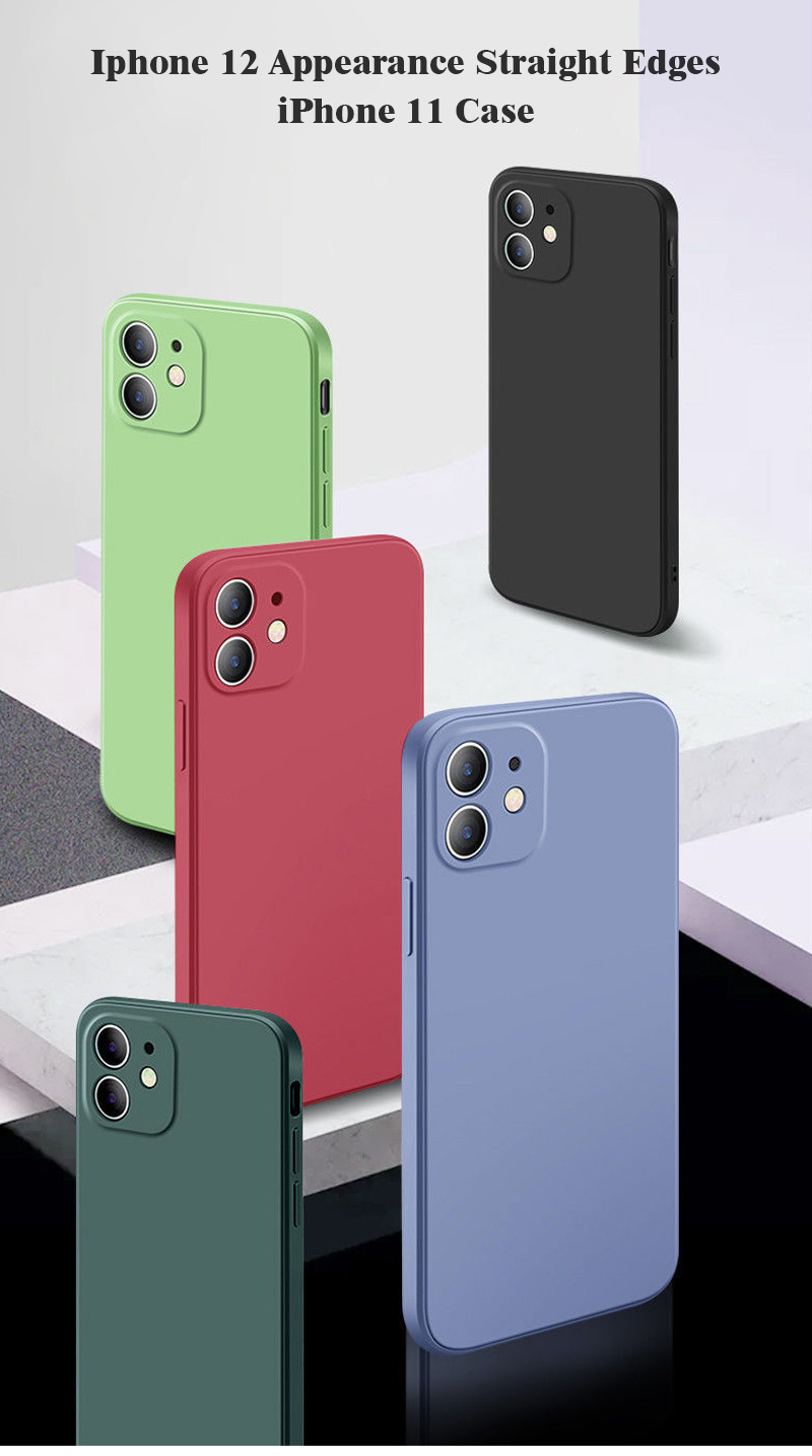 Soft cover luxury protective Custom original Liquid Silicone mobile Phone Case For apple Iphone 11 12  13 14 15 Pro Max