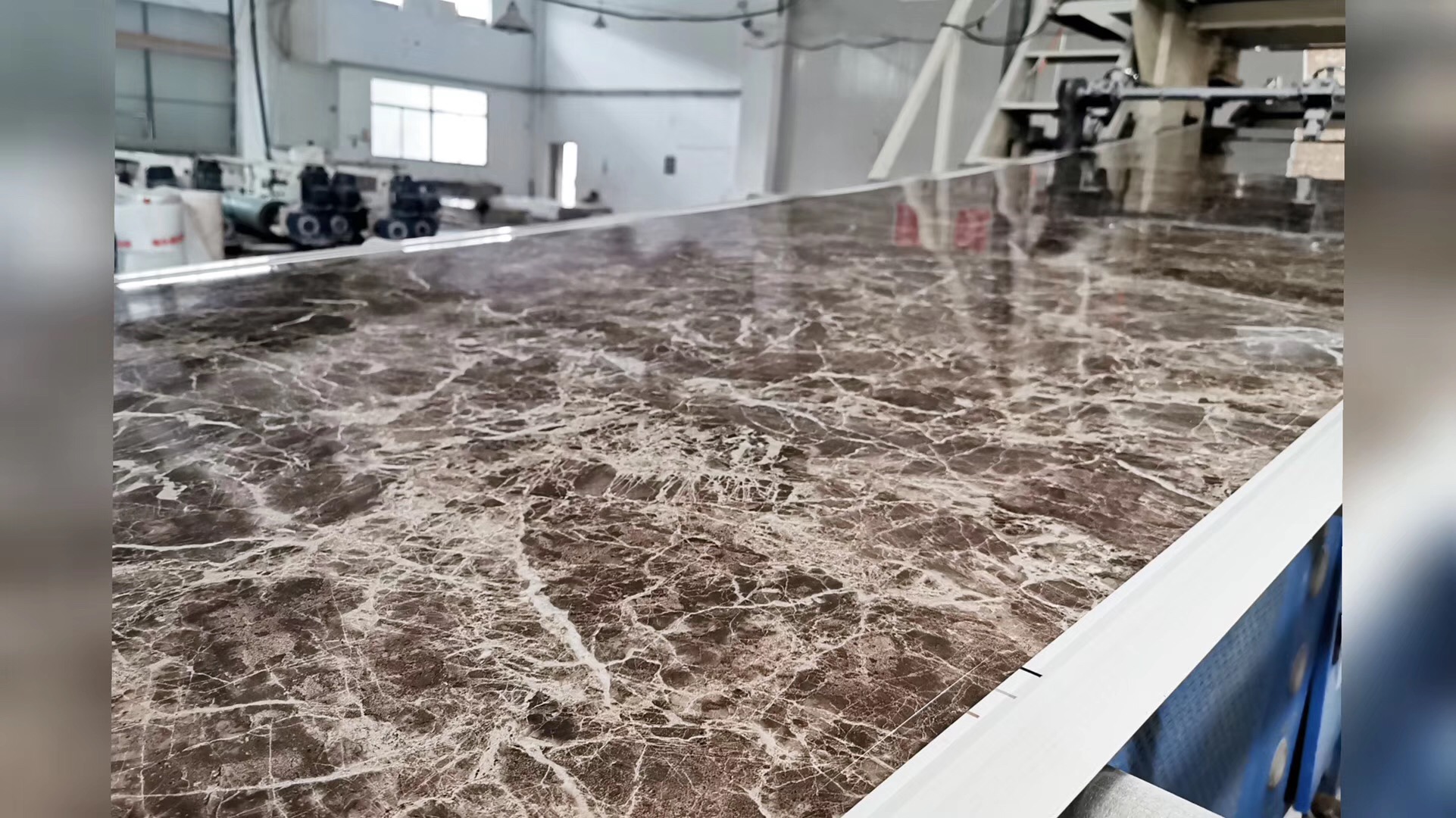 1220x2800mm PVC Marble Composite Tile Translucent Pvc Uv Sheet