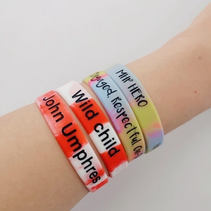italian rubber bracelets