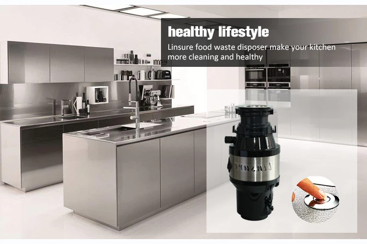 Major Kitchen Appliance 1/2hp Kitchen Sink Waste Disposal Machine Food Waste Grinder
