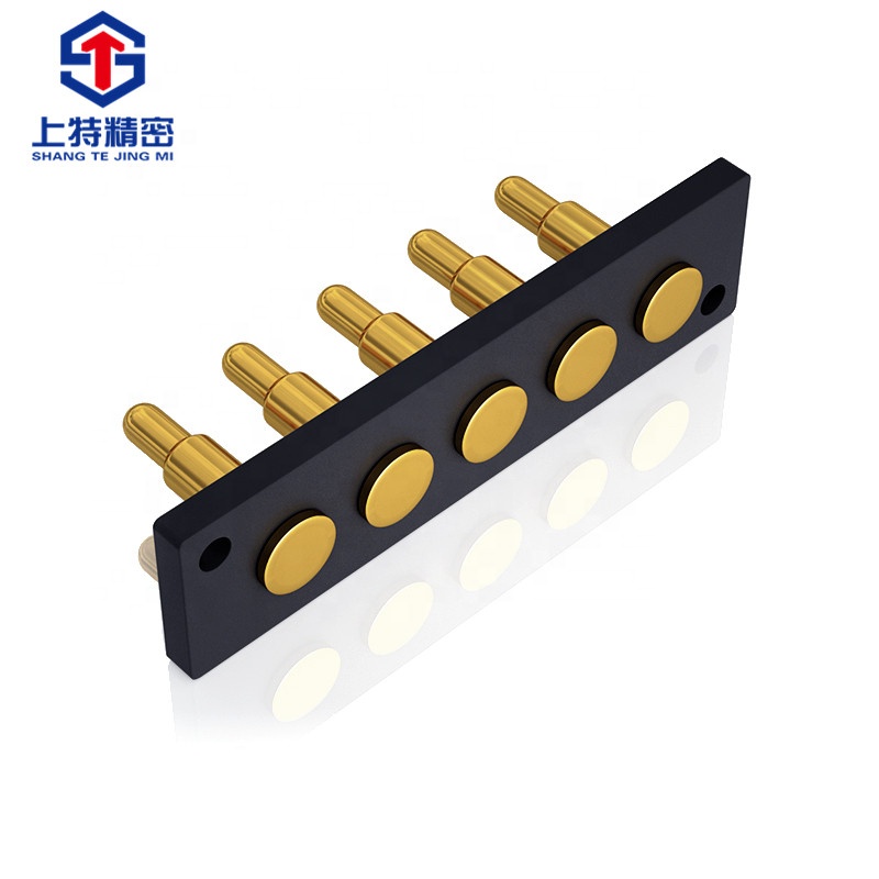 Shangte Pogopin 2,54 мм Шаг 5 Pins мужского и женского пола точность металлический наконечник разъема