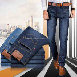 Fonte da fábrica de boa qualidade jeans stretch para homens Quick Dry Respirável calças de Brim dos homens denim