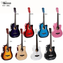VT-38C   Hot Selling Vitesse Beginner Guitar Practice Basswood Good Price Instruments Guitar