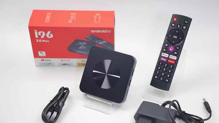 Topleo I96 Z8 Max Android TV Box: 4K Smart Set Top Box with Quad
