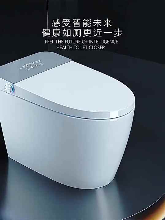 Japanese Toilet Seat Cover Intelligent Toilet Square Automatic