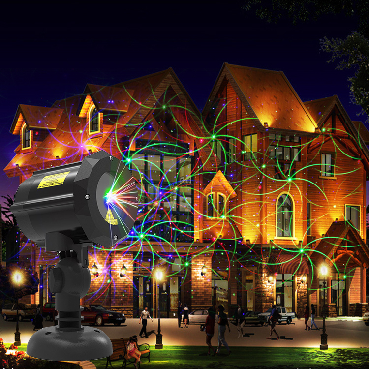 Горячая Распродажа, экономичный домашний танцевальный светильник, диско-сценический светильник, Рождественский лазерный проектор