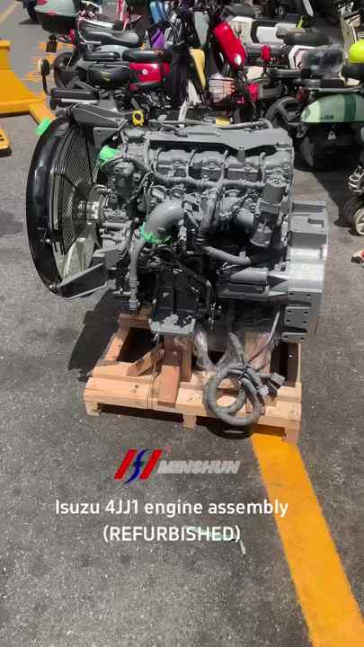 Excavator Refurbished Engine Assembly 4JJ1 Diesel Engine for ...