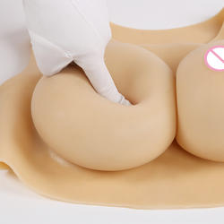 Crossdresser Fake boobs Artificial Silicone Breast Forms Prosthesis Tits For Shemale Trandsgender Drag Queen Cosplay G Cup
