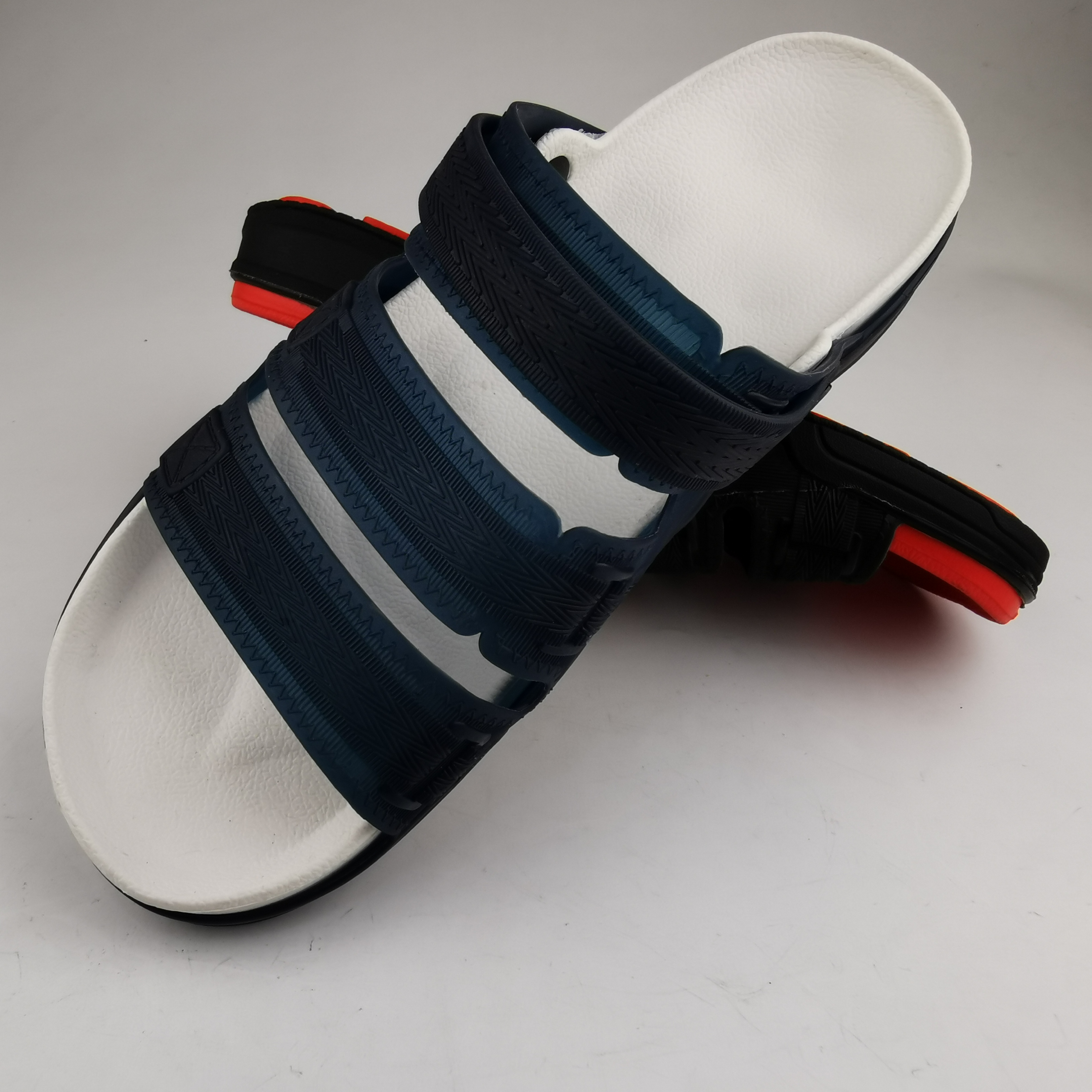 Шлепанцы мужские пляжные, повседневные сандалии-Желе, водонепроницаемые, с перфорацией, летняя обувь