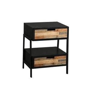 Wood Metal Nightstand Wood Metal Nightstand Suppliers And Manufacturers At Alibaba Com