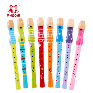 Offre Spéciale couleur naturelle 10 trous flûte en bois instrument de musique jouets pour enfants traditionnel bois jouet instrument de musique Offre Spéciale couleur naturelle 10 trous flûte en bois instrument de musique jouets pour enfants traditionnel bois jouet instrument de musique