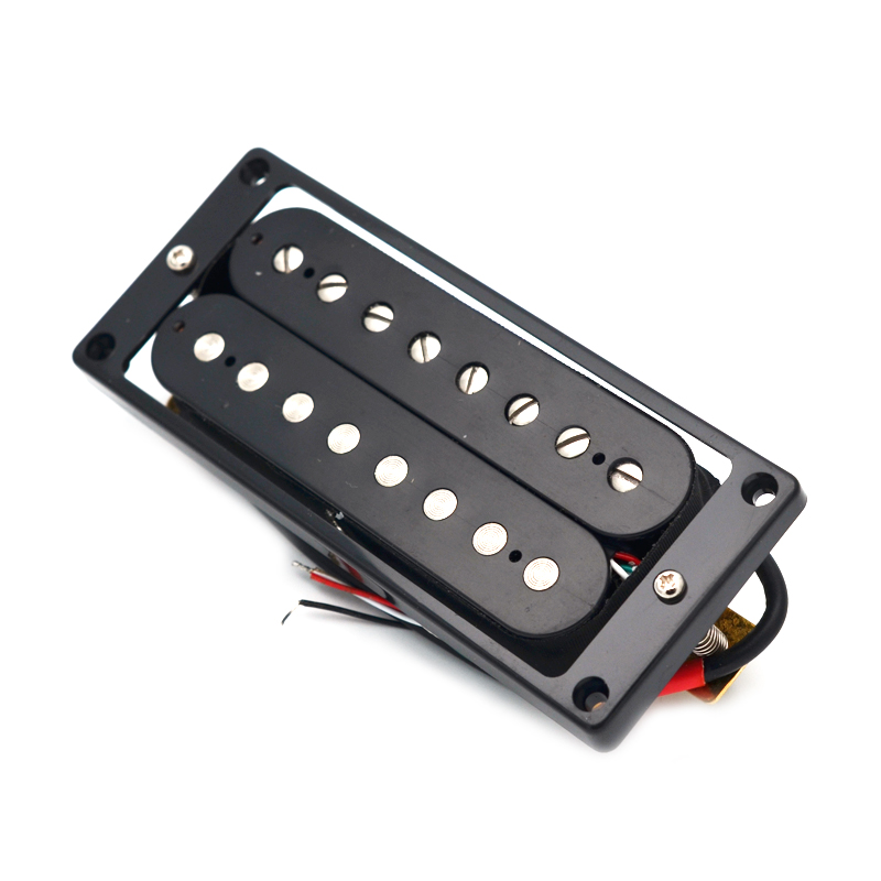 双线圈8弦电吉他humbucker拾音器颈部 & 桥式拾音器黑色