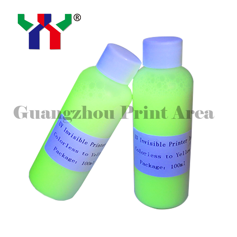 Water-Based UV Invisible Ink for Inkjet Printers – Colorless to