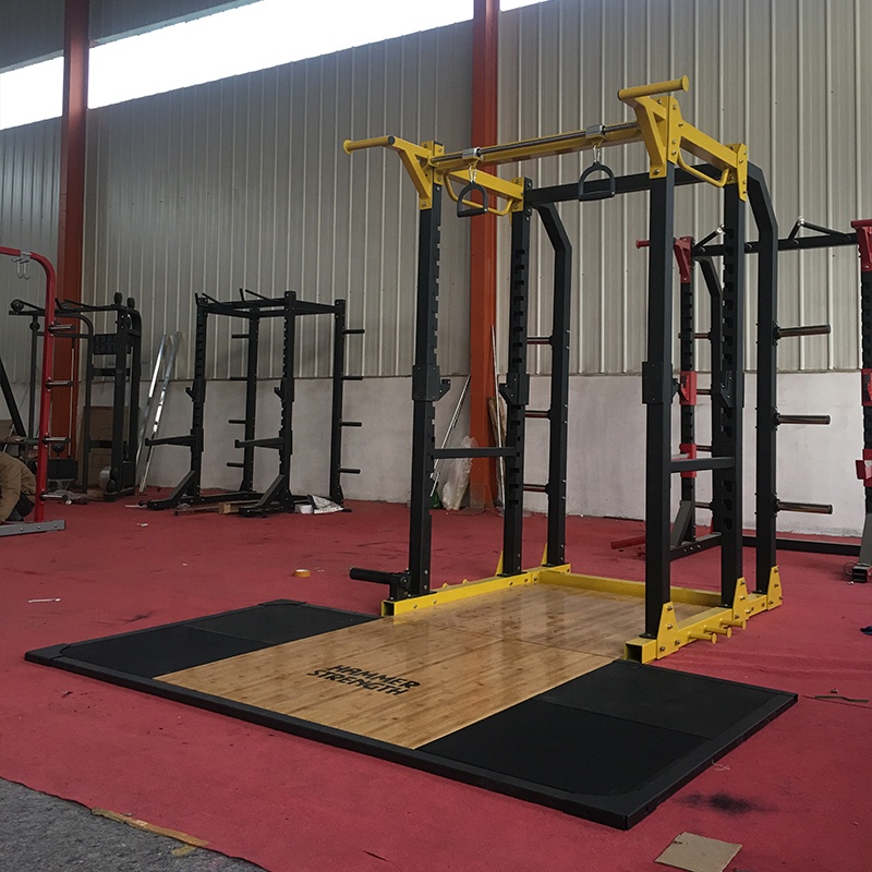 Заводское коммерческое оборудование для тренажерного зала, стойка для силовых приседаний