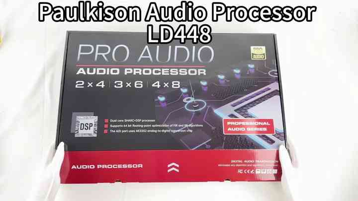 Paulkitson LD448 DSP Processor & Digital Sound System Audio