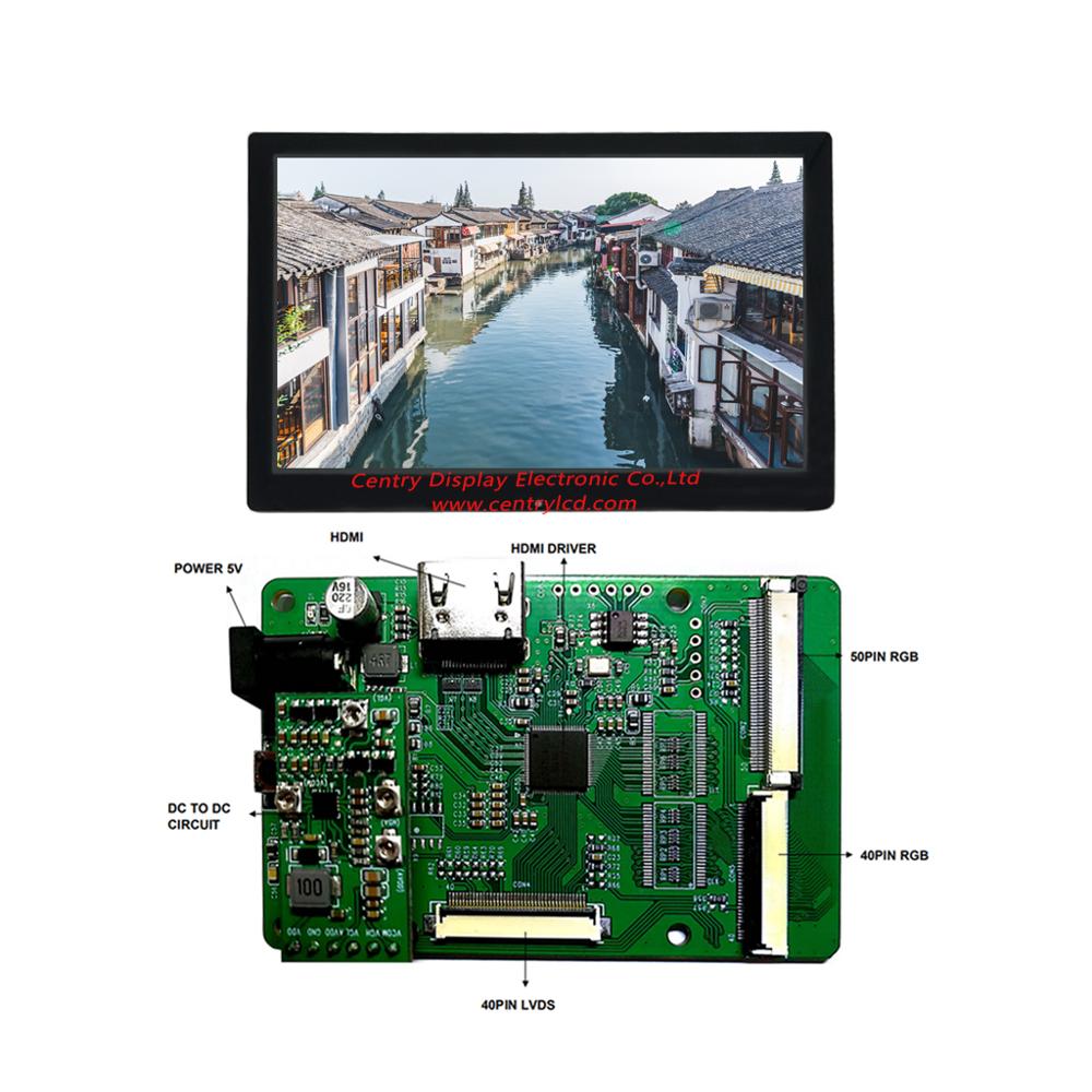 HDMI+DVI+VGA LCD Lvds Controller Monitor Board Kit for Panel Display G170J1-LE1