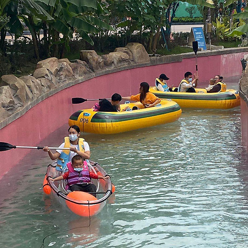 New attractive transparent boat kayak clear bottom boat