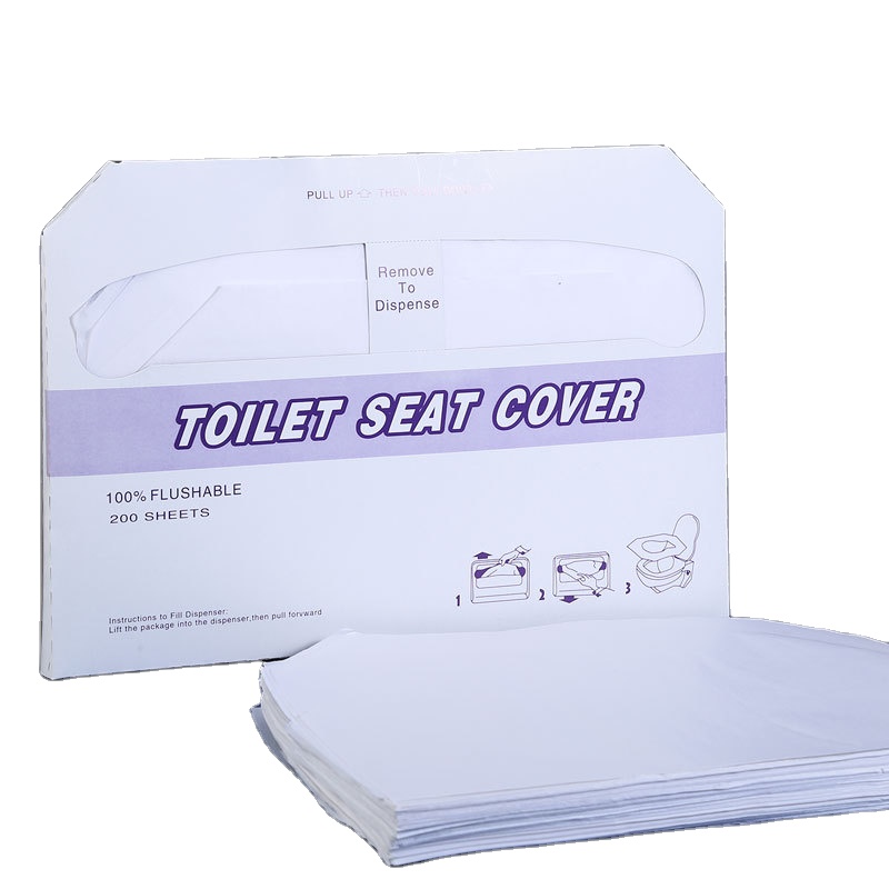 2020 Горячая продажа 200 шт коробка растворимые воды дешевые древесной массы одноразовые сиденья для унитаза коврик для путешествий