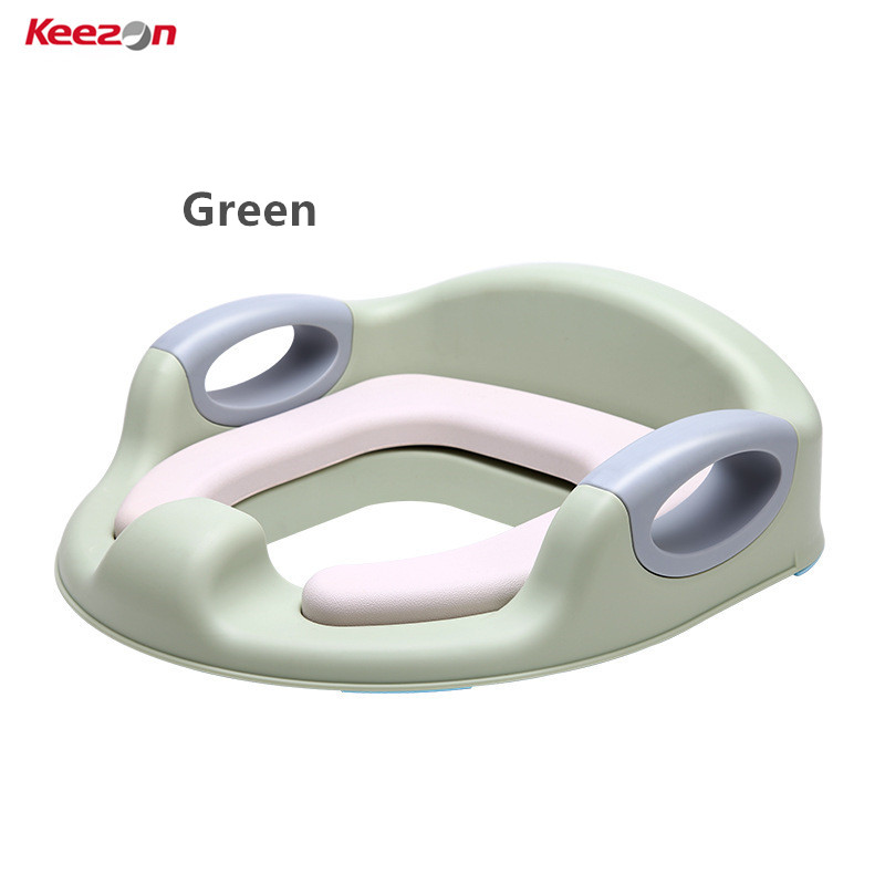Дети ребенок ПУ горшок обучение сиденье для унитаза с подлокотником