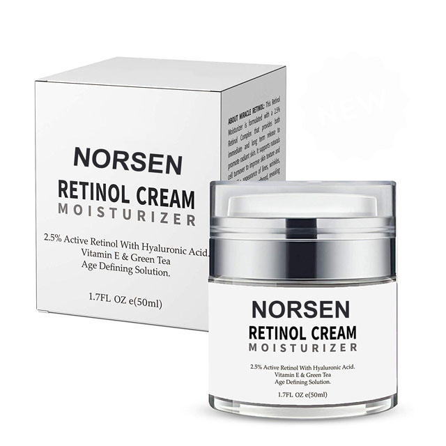 High Quality Organic Retinol Cream Plastic Bottle Private Label Adults Face Female 3 Years Sample Size 30 Days 50ml OEM/ODM