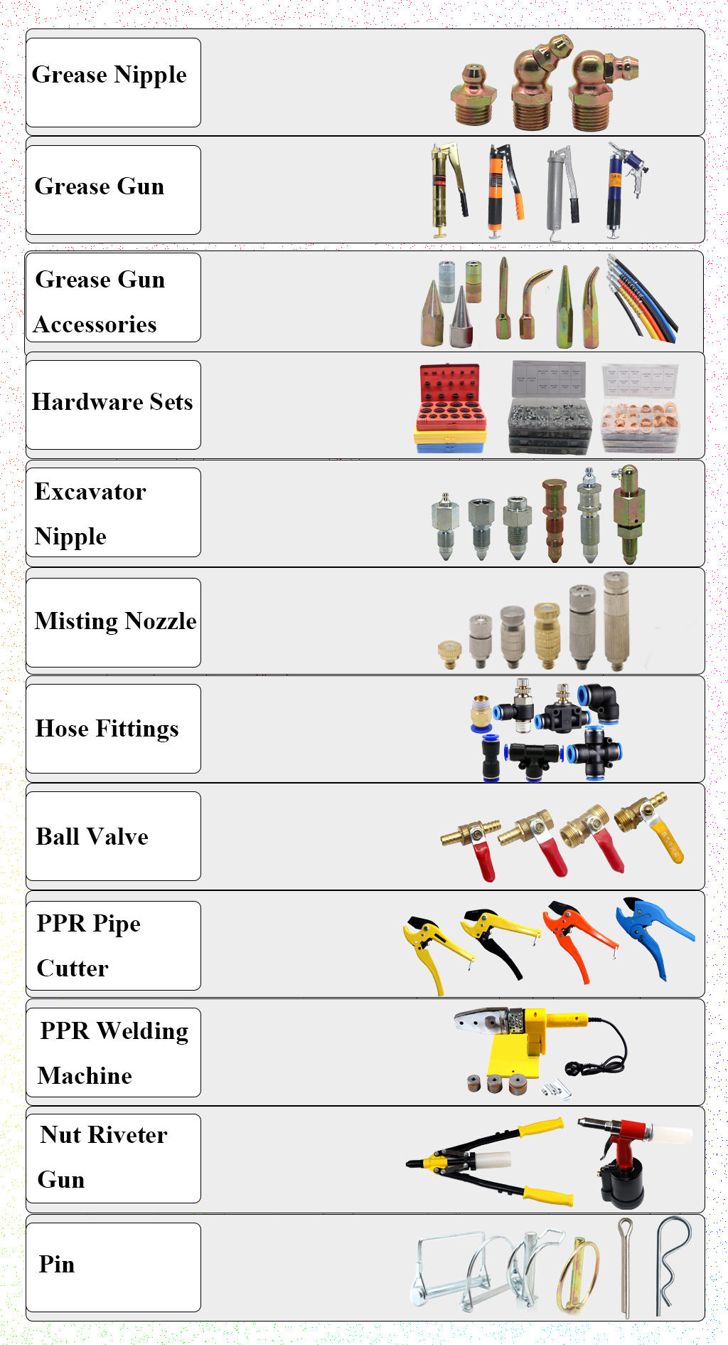 Types of Fastening Tools for Furniture on the Floor. Top View of Fasteners  Sorted by Type Stock Photo - Image of metal, small: 206502052, image size:1024x1890