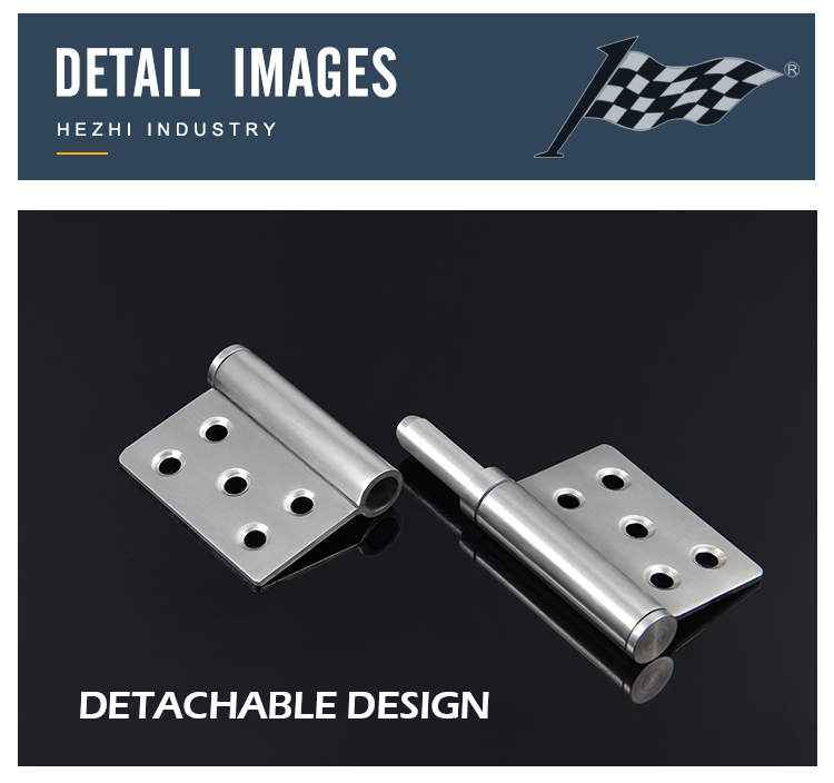 5 inch hinge lift off detachable hinge with removable pin