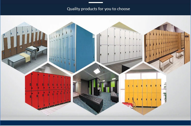 Changing Rooms Customized Size Color High Pressure Laminate Locker, School Gym Hospital Factory Direct Selling Hpl Locker/