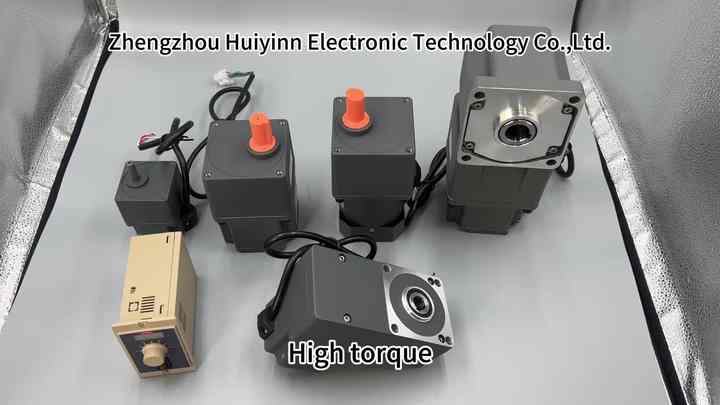 Produktbild von Permanentmagnet Synchronmotor AC 220V – Als Getriebemotor, Umkehrbar, 4-60 W, Langsamläufer