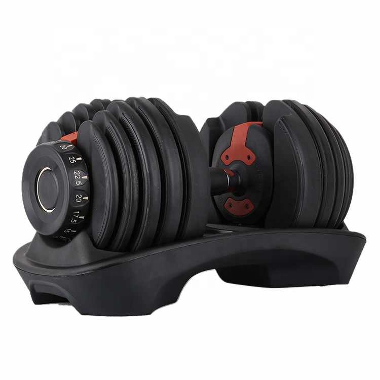 Amazon, предназначенные для быстрого Регулируемая гантель 40 кг 24 кг Мужская и женская обувь для дома фитнес-оборудование для гимнастического зала