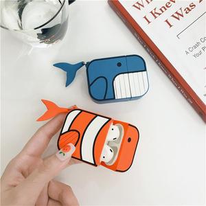 2019 NEW For Airpods Pro Cartoon Case Cover Cute Silicone Protective Skin Compatible for Airpods 3 Charging Case