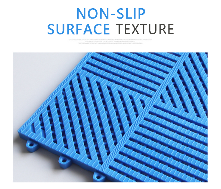 Fashion Floor Mat Non Slip PVC Interlocking Bath washing room Mat(图8)