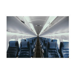 Venda quente do couro almofada do assento de couro almofada do assento de avião aviação retardador de chama