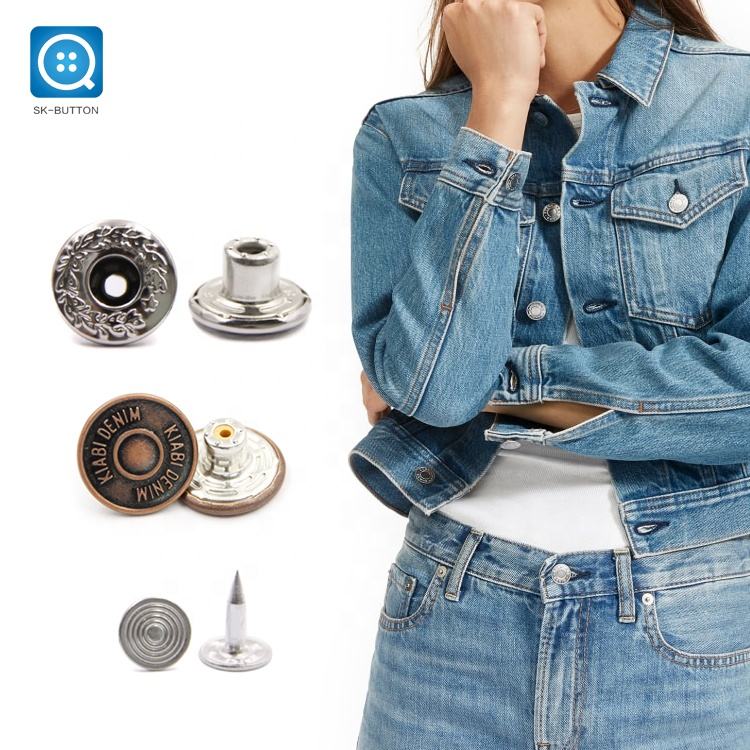 17 COLOUR 11mm 18mm Shiny Print Buttons Coat Jacket Shirt Jeans BUY 2 4 8+