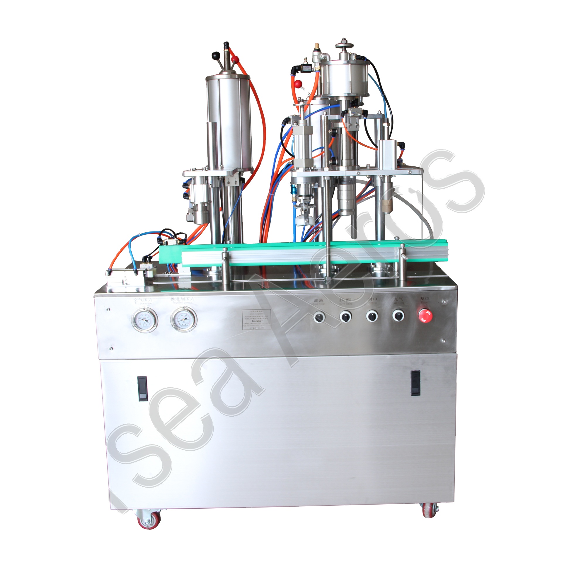 Hot Sell Semi-Automatic Disinfectant Aerosol Filling Machine
