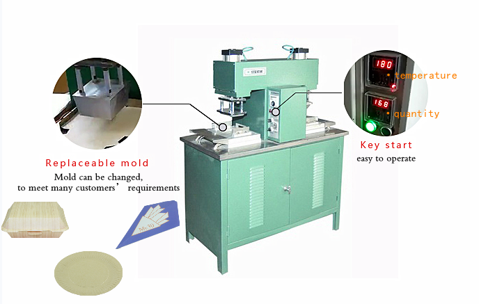 Semi-automatic food box machine for Southeast Asian market