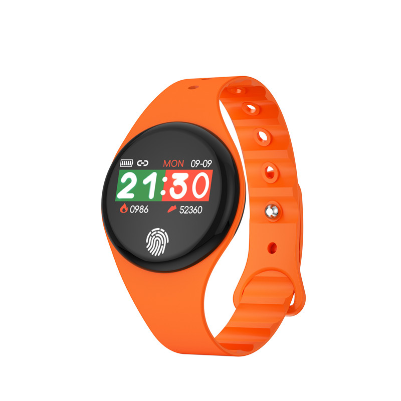 S01 умный браслет с круглым экраном, подсчет шагов и калорий, лучшие умные часы для подарка