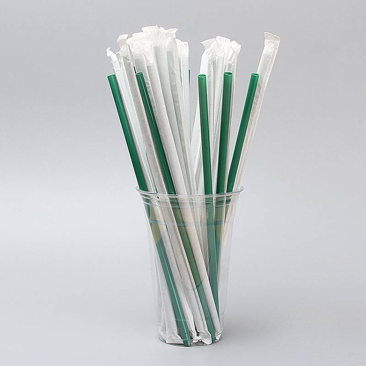 100% биоразлагаемая одноразовая Питьевая солома на основе растений, пла биоразлагаемая соломка