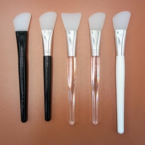 Long Handle Silicone Make Up Brush Face Mask Applicator Brush Mask Applicator Spatula