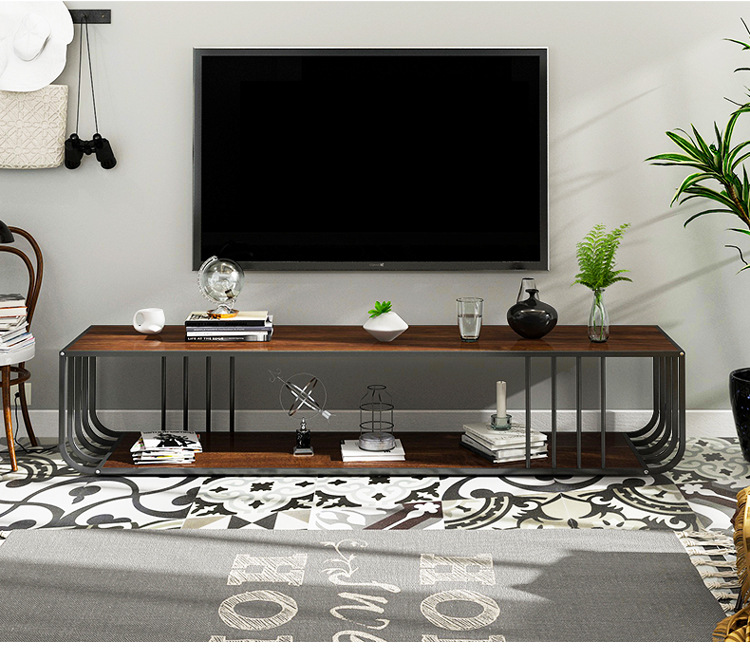 Multifunctional Living Room Furniture TV Cabinet MDF Material Post Modern Furniture