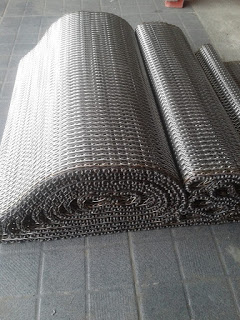 Tiande Stainless Steel Chain Flat Flex Belt Metal Belt Conveyor Mesh