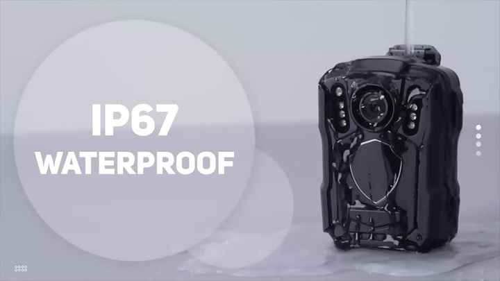 Boblov M5 Body Worn Camera - 64GB/128GB GPS 1440P IR Night Vision